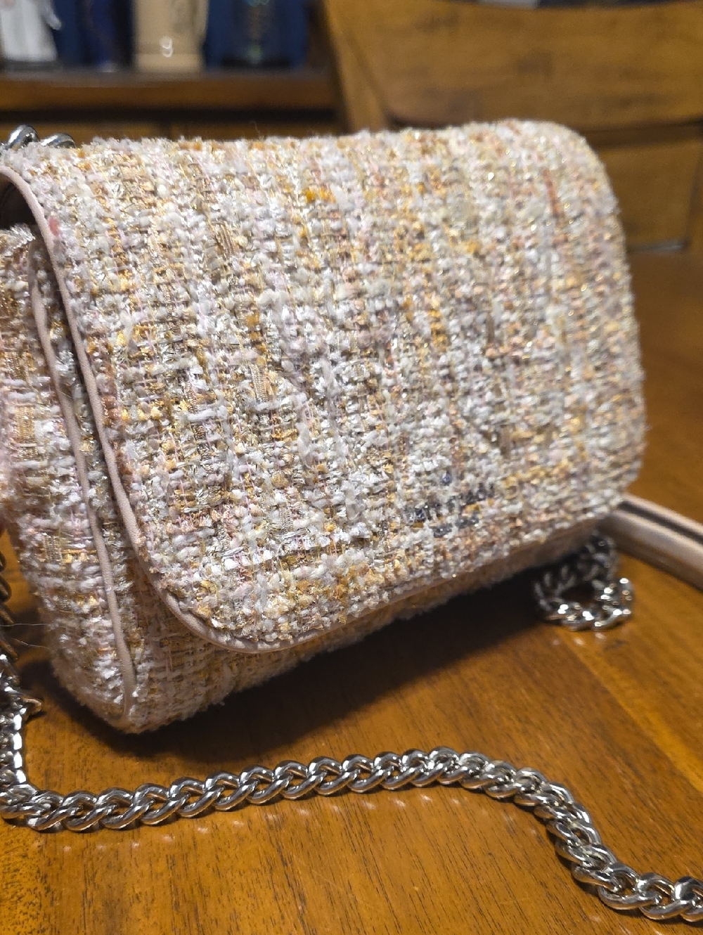 Kate Spade Briar Lane Emelyn quilted tweed crossbody bag - Picture 14 of 16